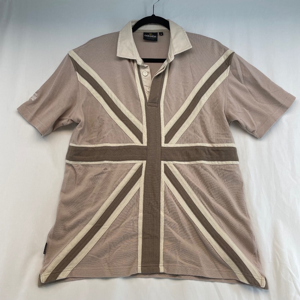 Guinness Polo Brown Official Merchandise Men’s Size Medium